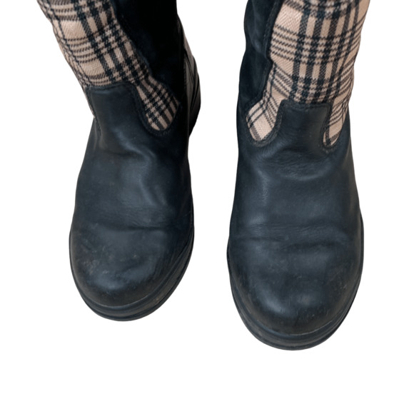 Ariat Windermere Plaid Baker Tall Boots in Black - Woman's 11B - Picture 5 of 14